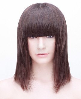 Triangular Layer Below Shoulders with a Fringe Tutorial